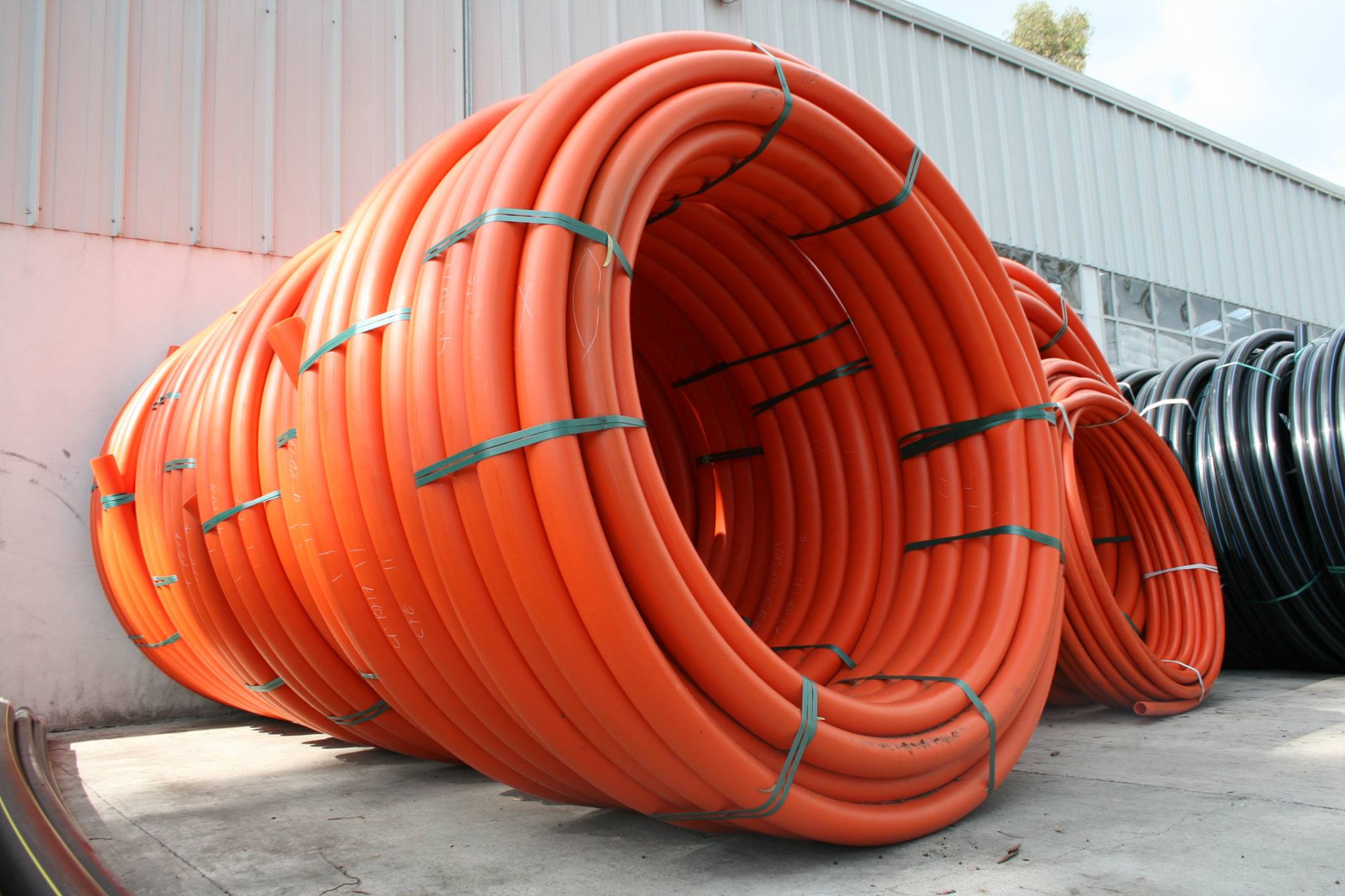 tubo polietileno alta densidad cableado