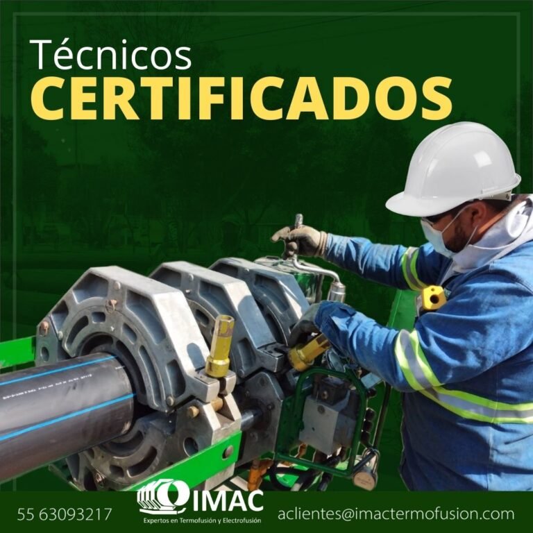 Termofusión de Tubería PEAD Polietileno de Alta Densidad