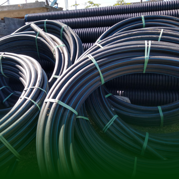 Venta y suministro de tubería lisa PE 4710 y tubería corrugada PEAD-HDPE, conexiones y accesorios para sistemas de agua, gas y redes contraincendios