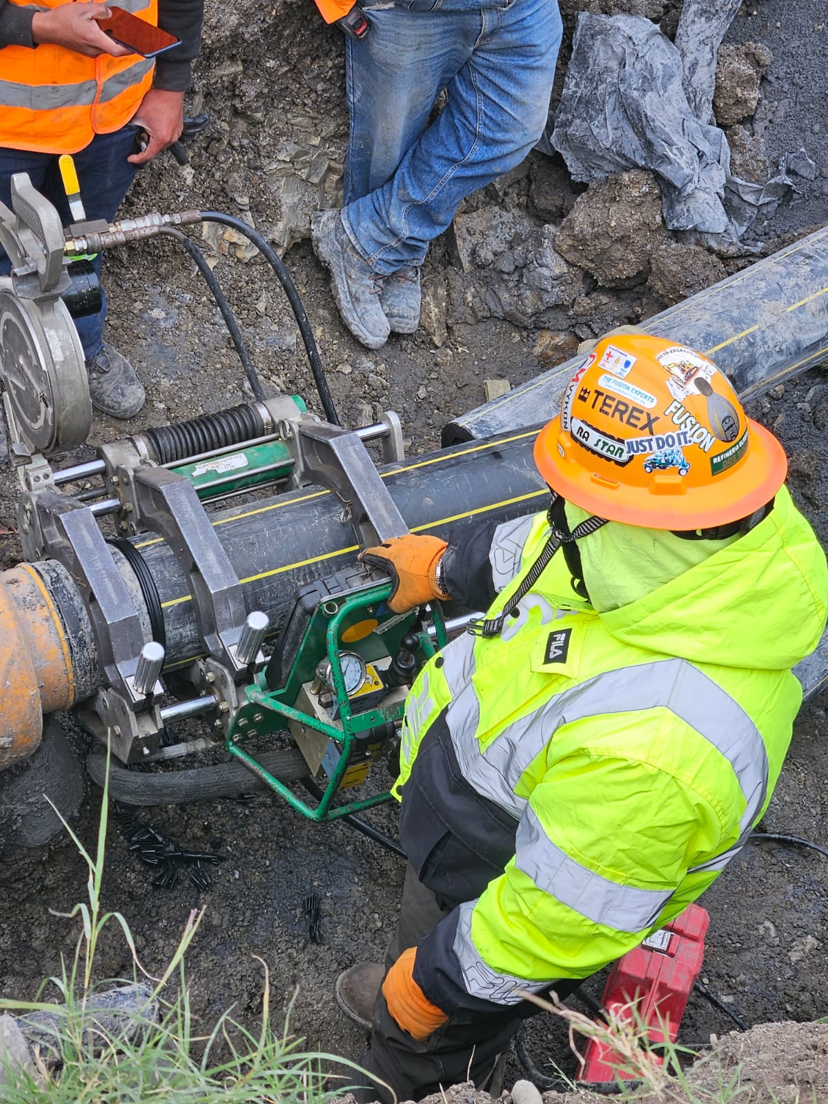 Tubería PE 4710 para gas